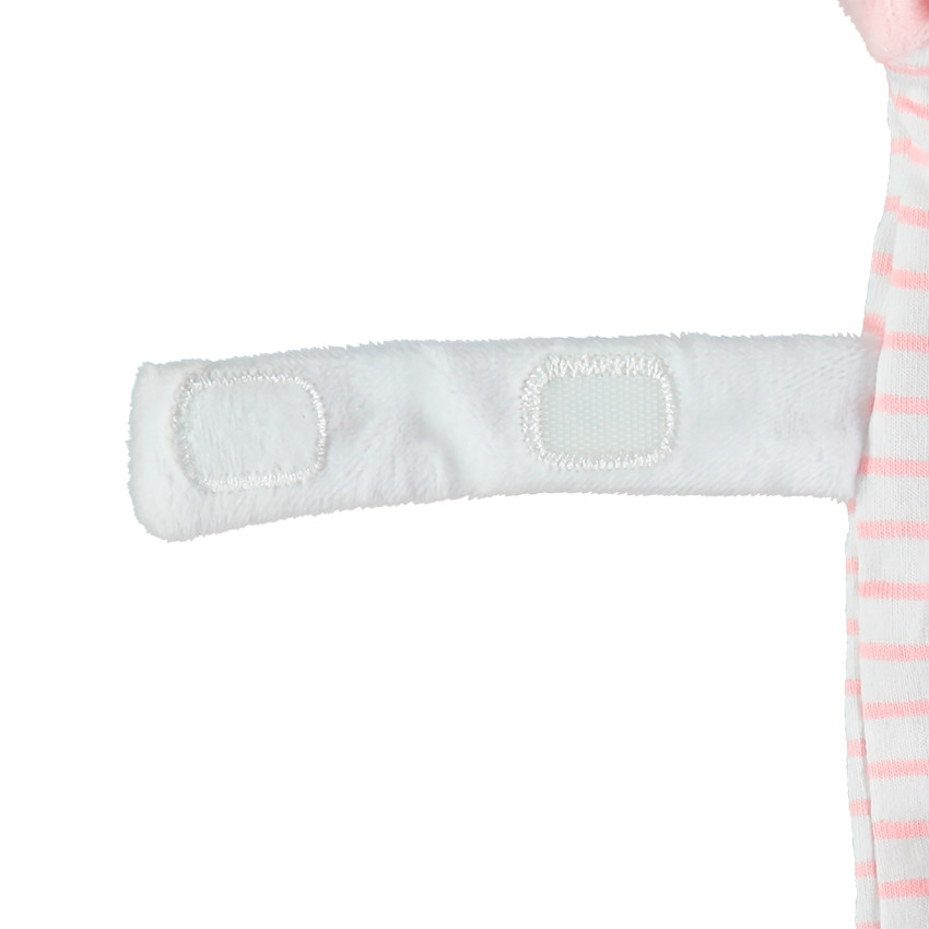 Doudou mouchoir chat en velours Main Doudou mouchoir chat en velours