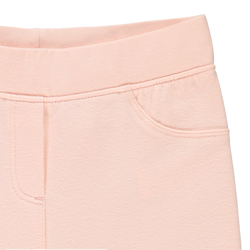Jegging en molleton uni pour fille 