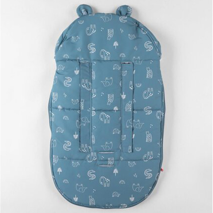 Nid d'ange M&M pour siège auto bébé Winter Blue 