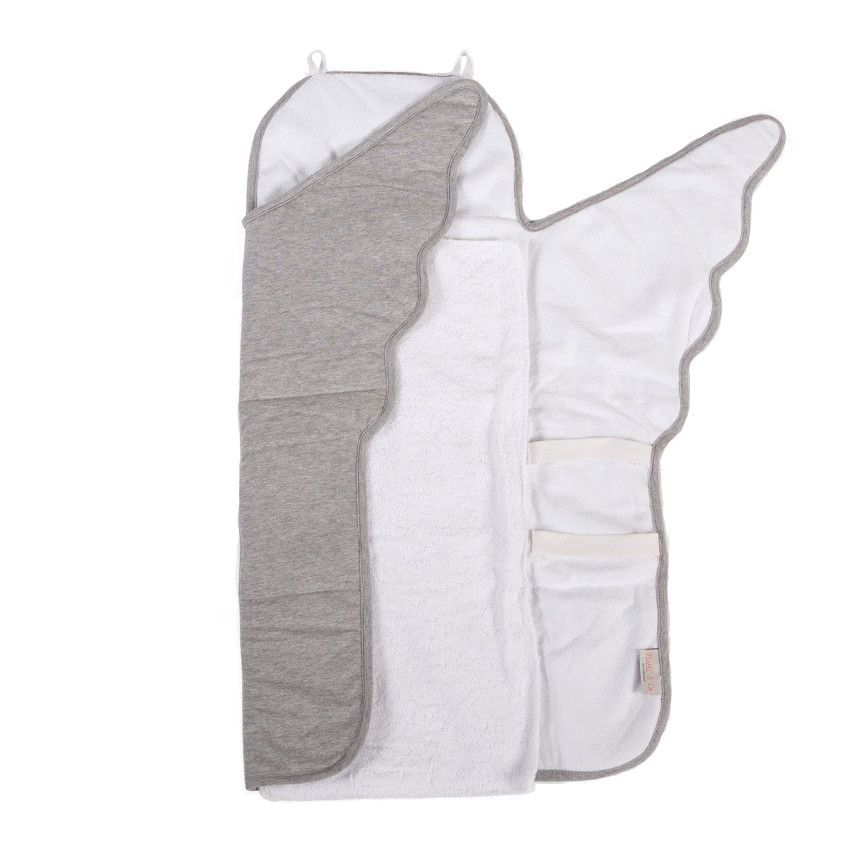 Tapis à langer Angel - Jersey gris 