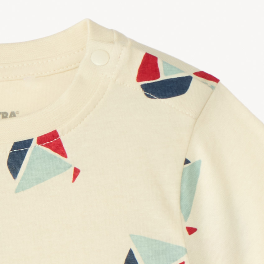 T-shirt manches courtes imprimé fantaisie pour bébé garçon 