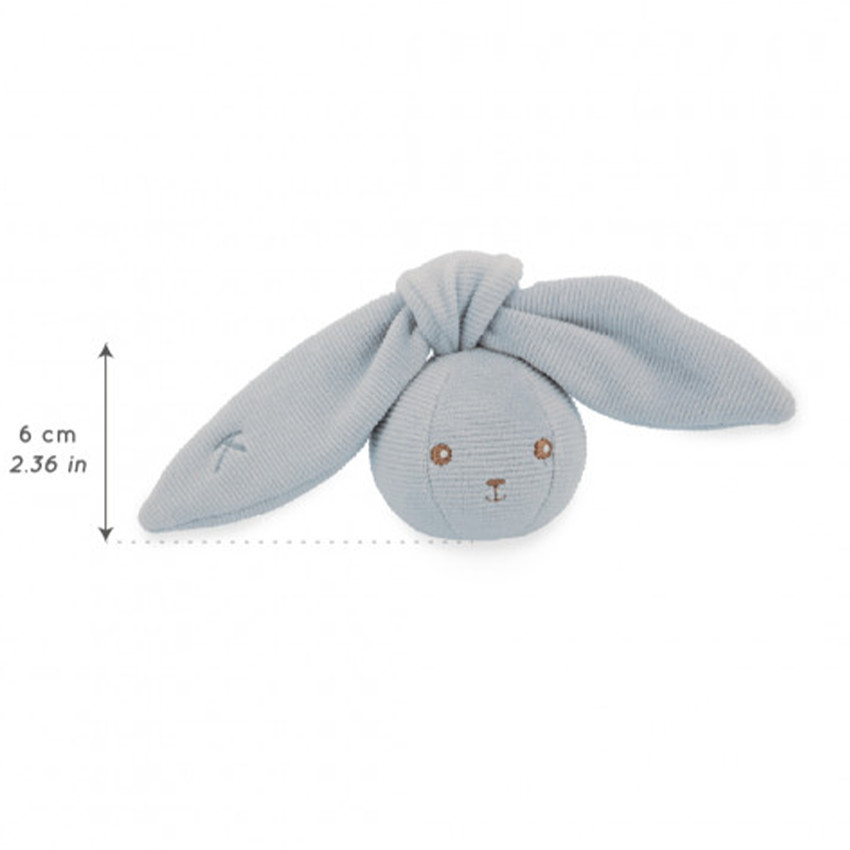 Hochet balle Lapin Bleu 