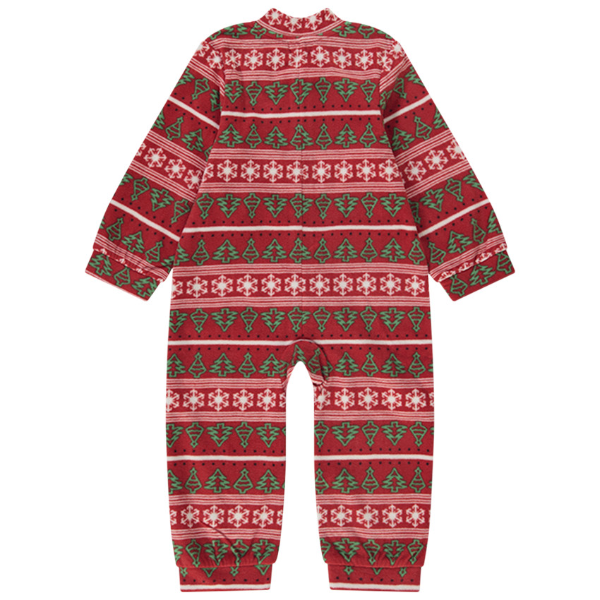 Surpyjama en micropolaire imprimé Noël pour bébé 