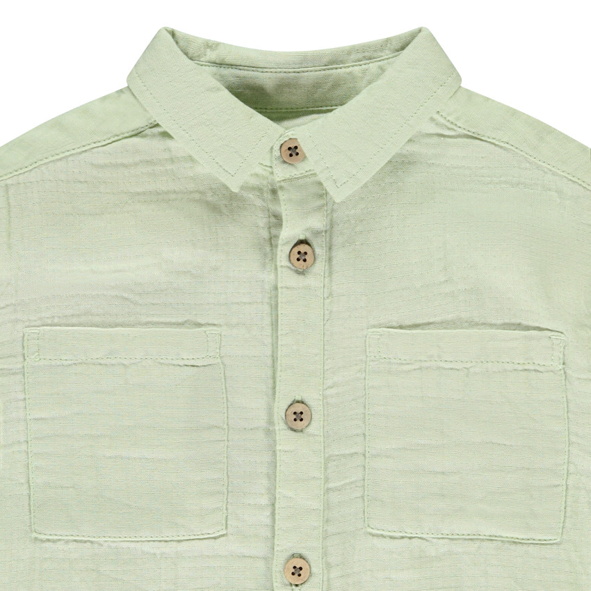 Chemise manches courtes fantaisie avec print pour garçon  