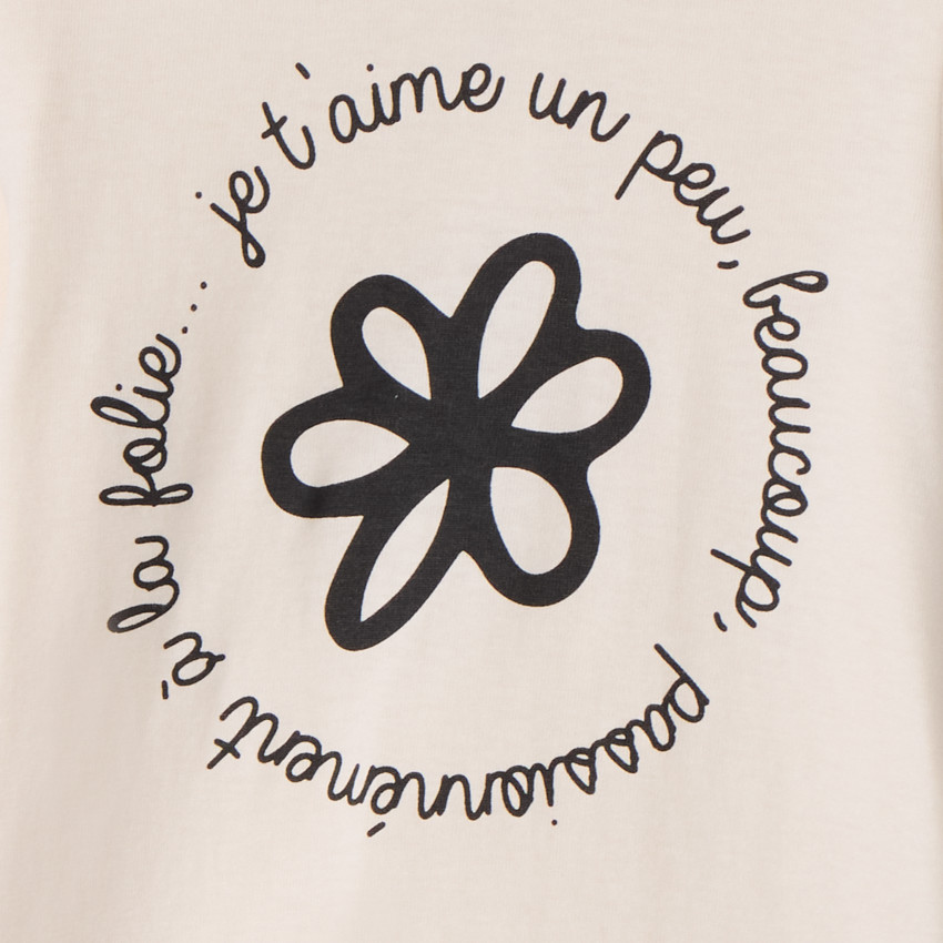 T-shirt manches longues printé pour bébé fille 