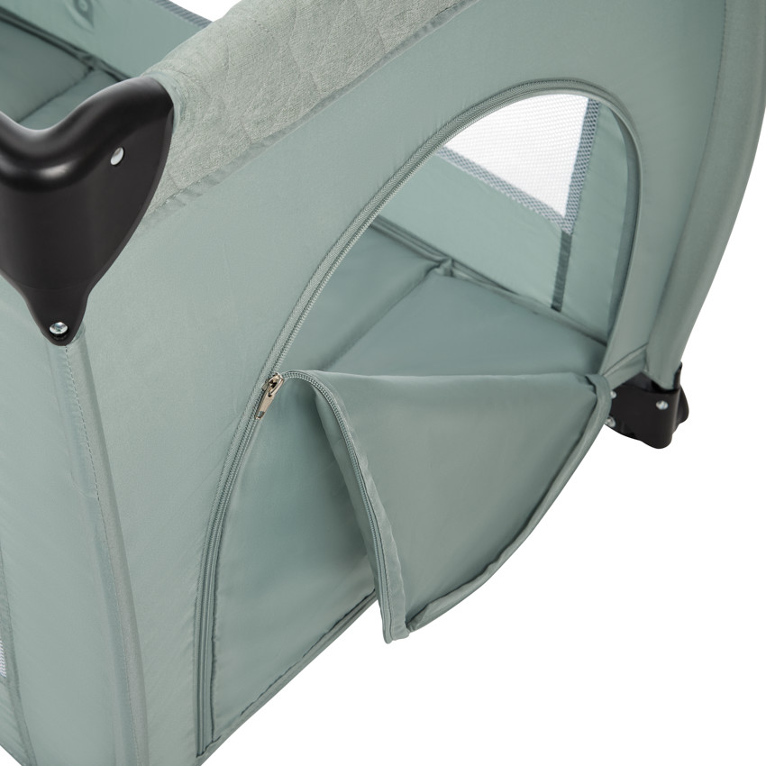 Lit de voyage Top Quilty vert 