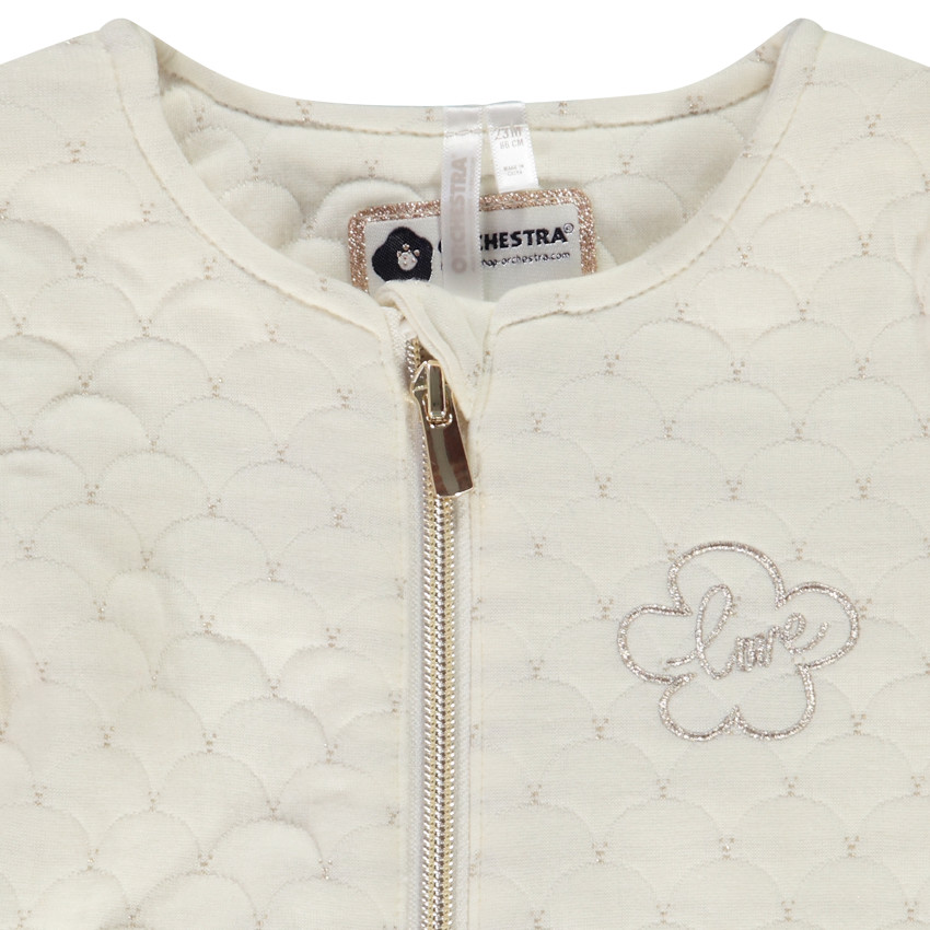 Veste en molleton fantaisie pour bébé fille 