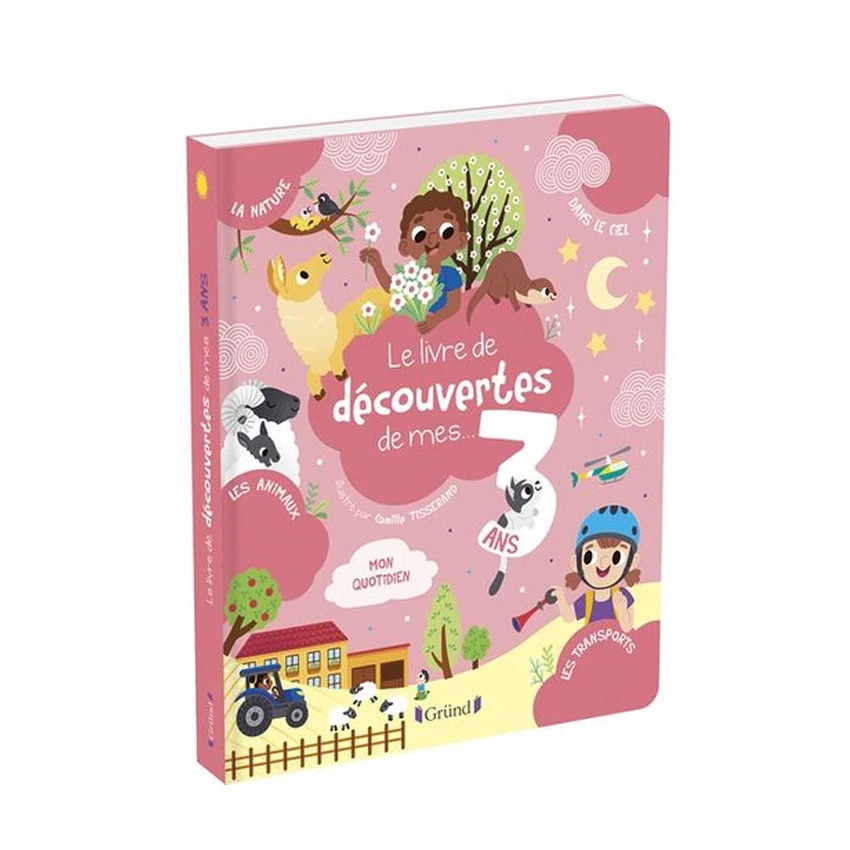 Livre Découverte de mes 3 ans  