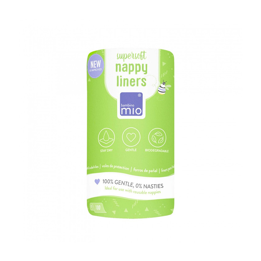 Lot de 100 voiles de protection ultra doux pour couches lavables 