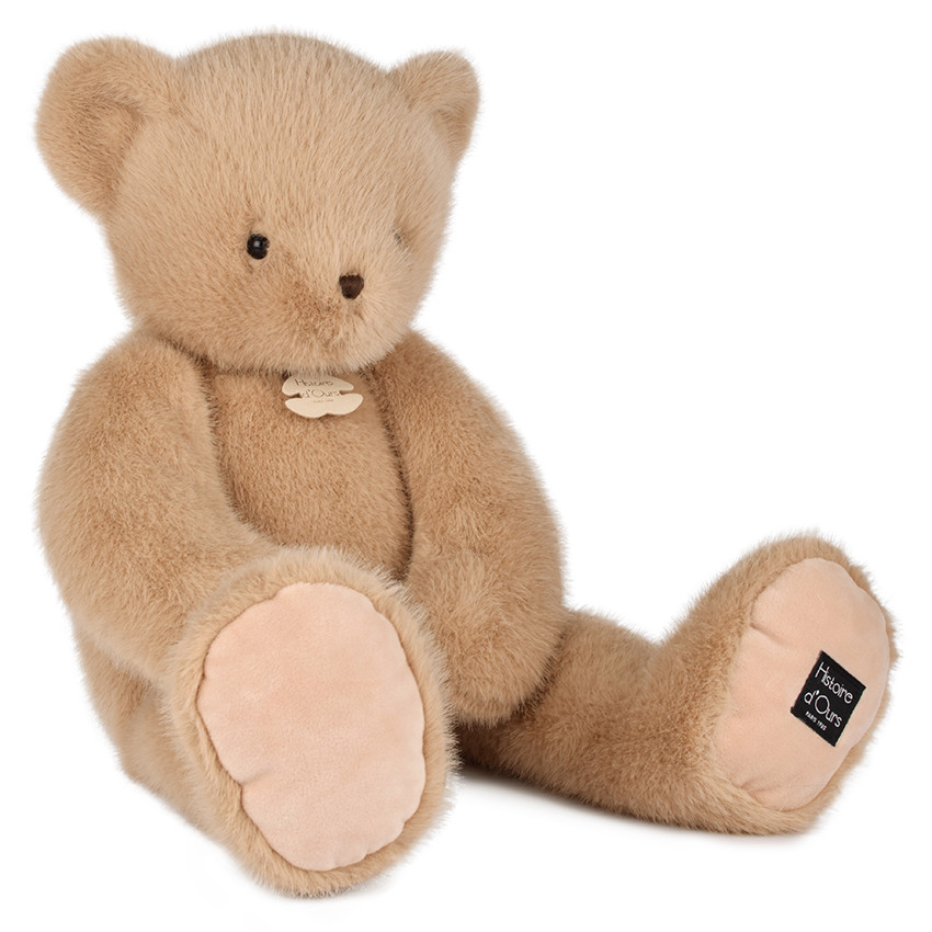 Peluche Ours Clémentin 38CM Miel/Amande 