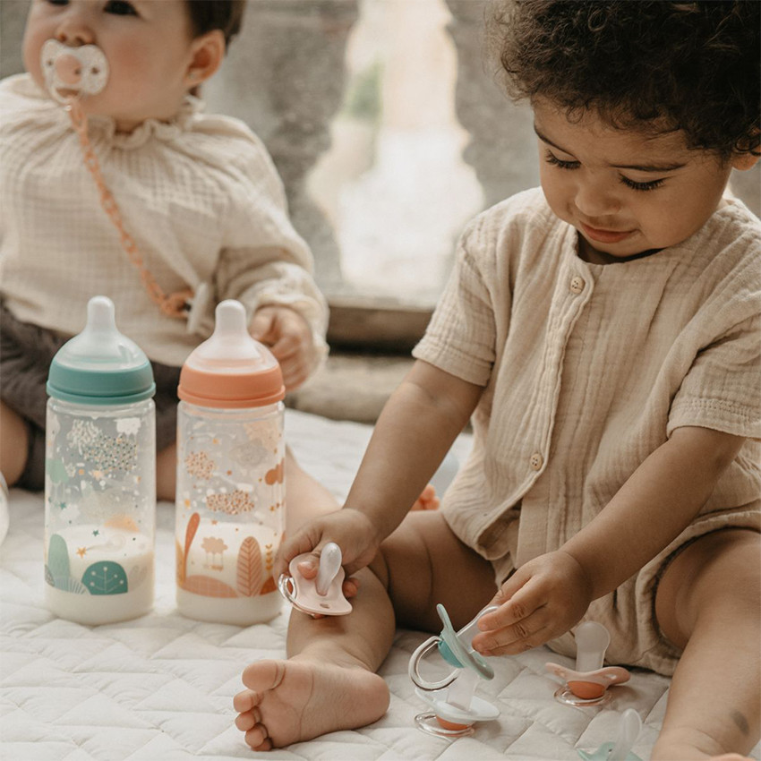 Biberon avec tétine symétrique SX Pro L 360 ml Dreams bleu 