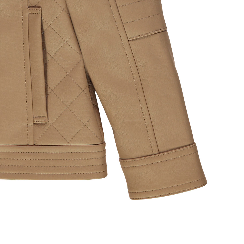 Perfecto effet cuir lisse style motard 