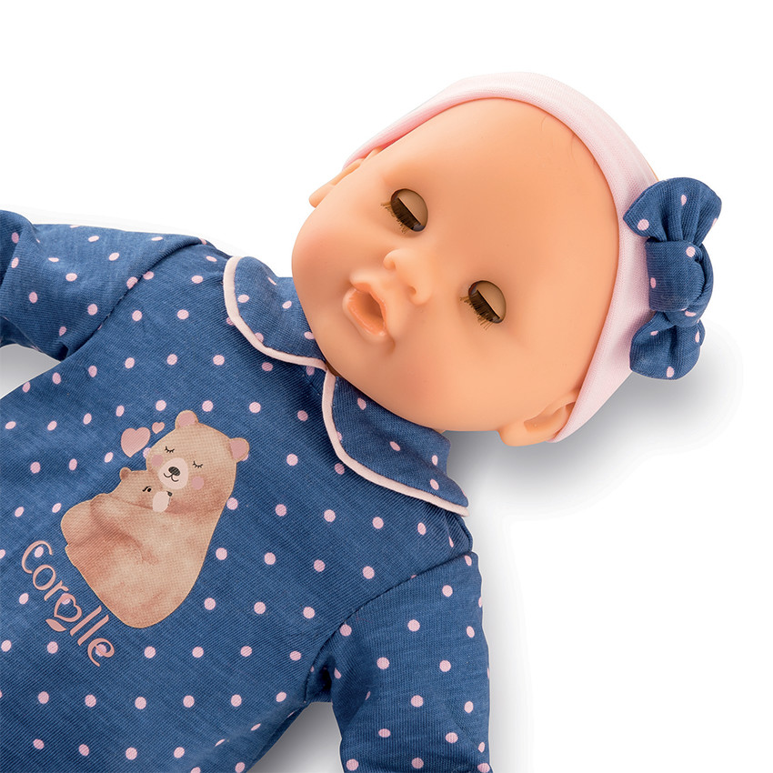 Poupon bébé câlin Capucine - Ourson 