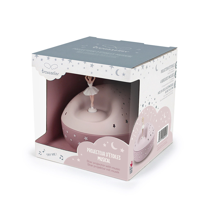 Projecteur d'étoiles musical Ballerine 