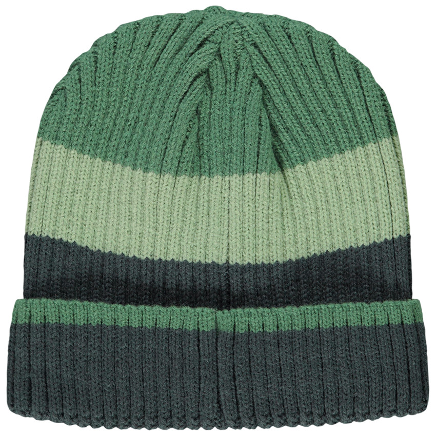 Bonnet en tricot à rayures pour garçon 