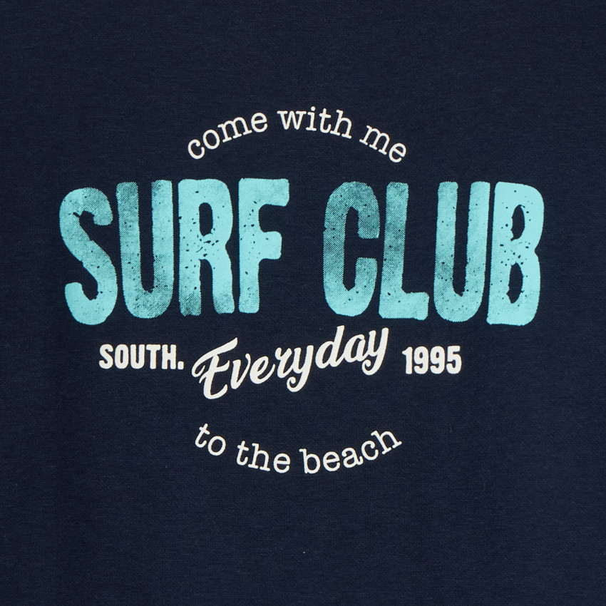 Sweat molleton avec puff print pour garçon 