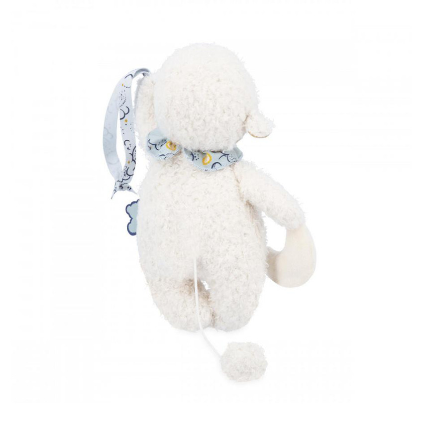Peluche musicale nomade mouton endormi 