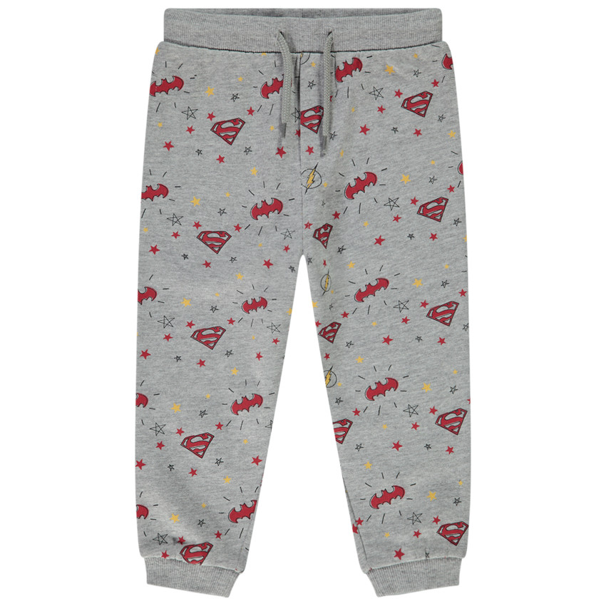 Jogging en molleton imprimé super-héros Warner pour bébé garçon 