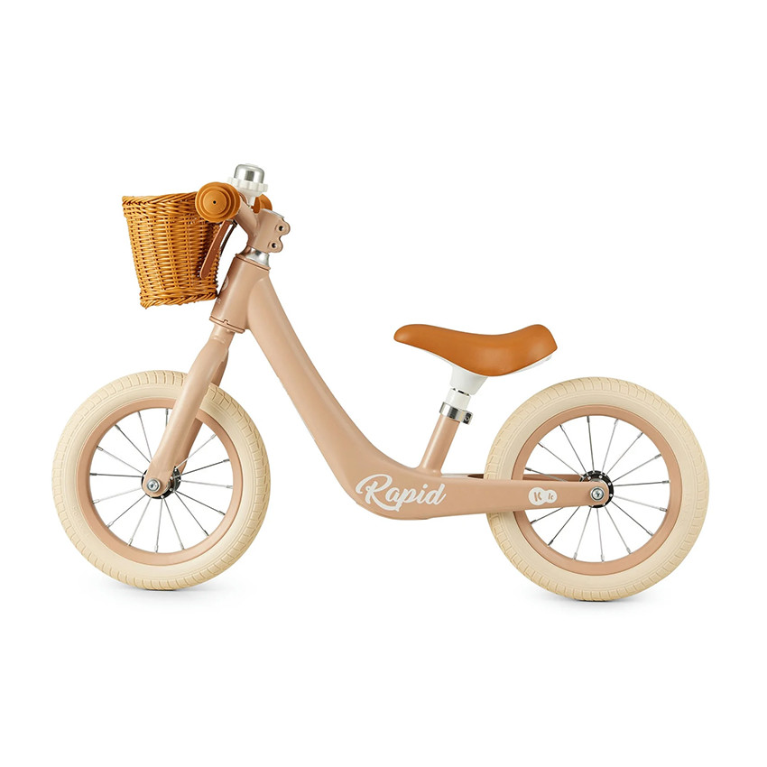 Draisienne Rapid 2 avec panier rose Kinderkraft