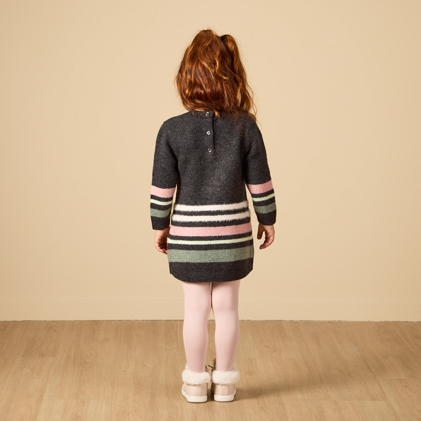 Robe pull en tricot Minnie Disney pour bébé fille 