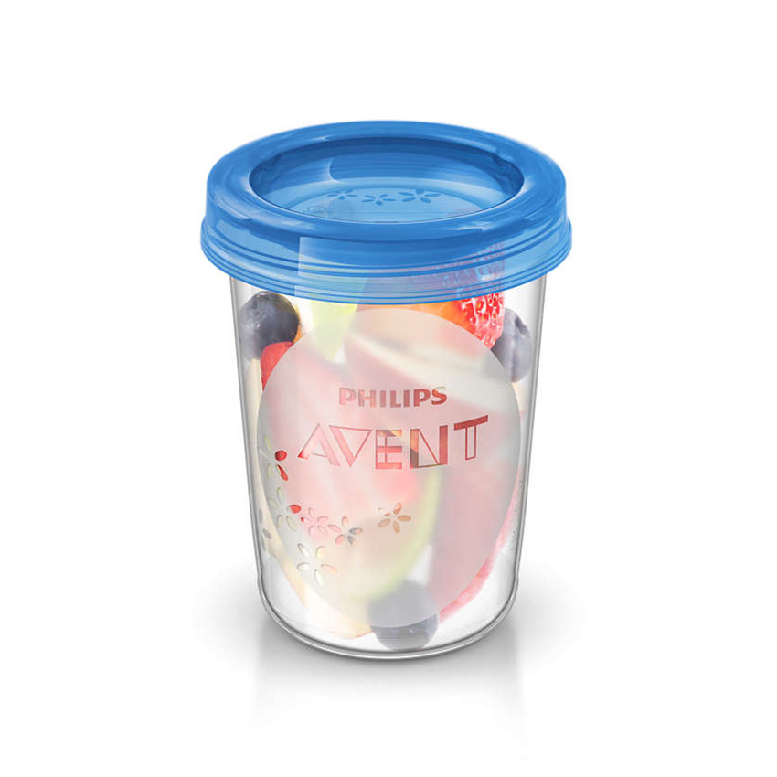 Lot de 5 pots de conservation - 240 ml 