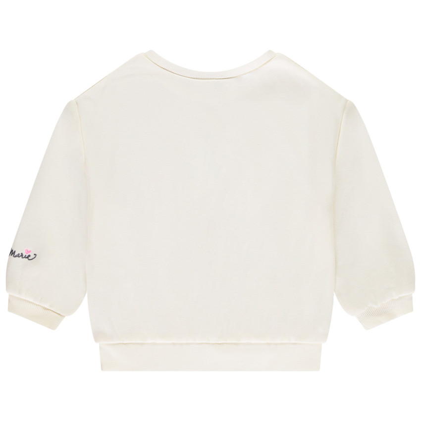 Sweat avec print Marie Les Aristochats Disney pour bébé fille 