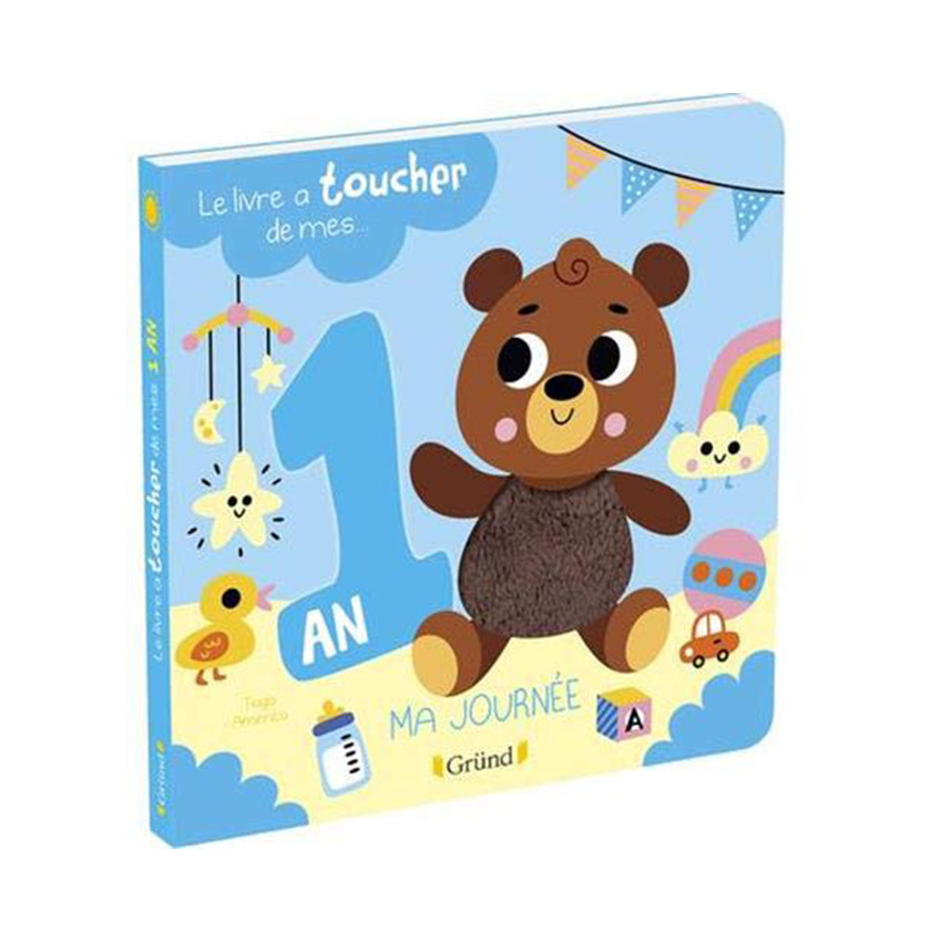 Livre Le livre à toucher de mes 1 ans  