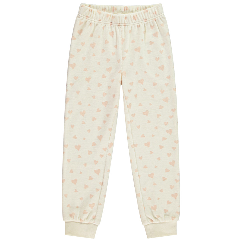 Set pyjama chat en sherpa et velours pour fille 