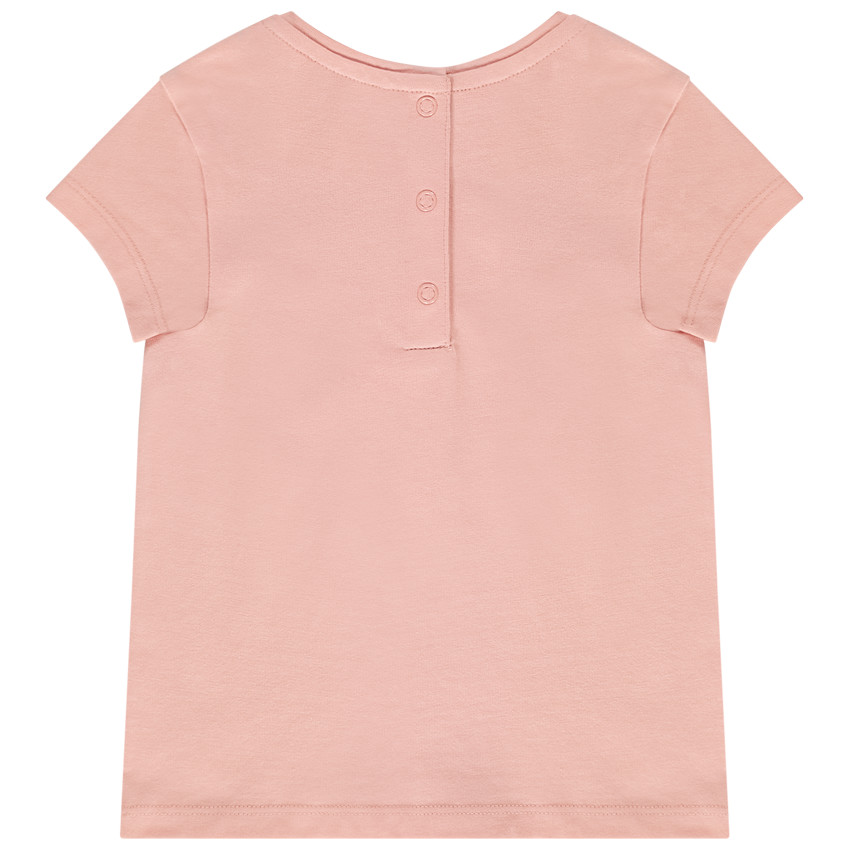 T-shirt manches courtes en jersey avec print fantaisie pour bébé fille 