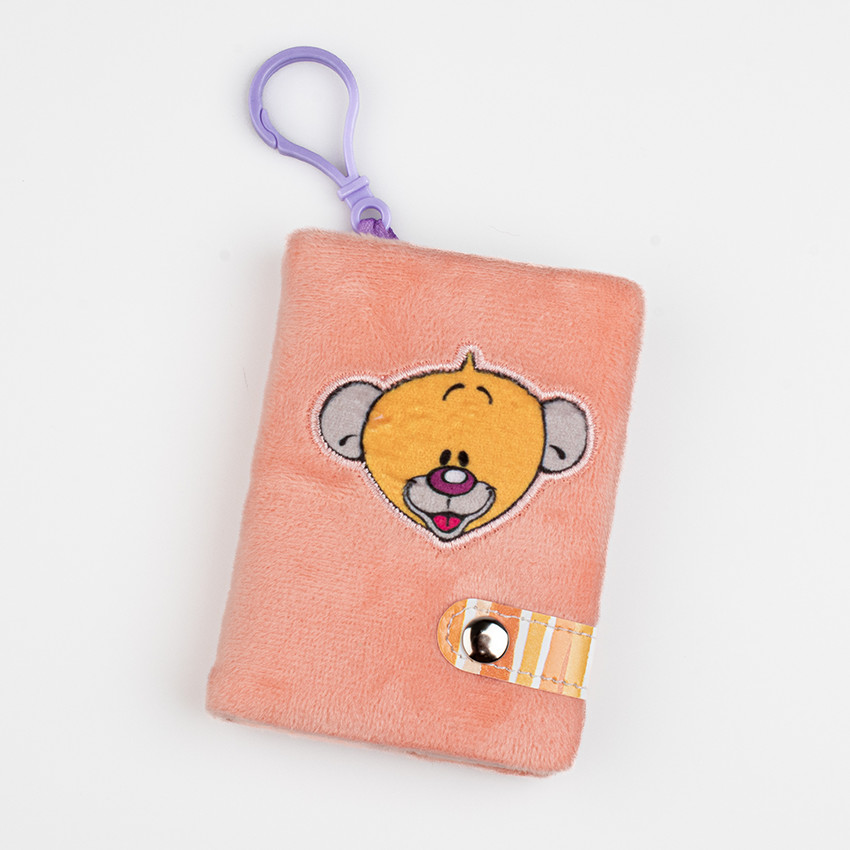 Mini carnet porte clé en peluche A7 - Diddl et ses amis (Modèles aléatoires) 
