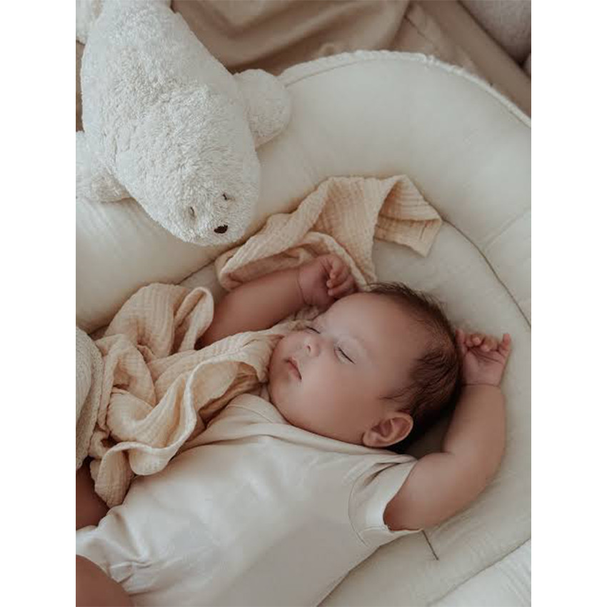 Veilleuse Phoque musicale & sonore The humming Seal 2.0 Bio Blanc Polaire 