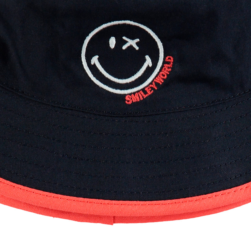 Bob uni SmileyWorld à doublure contrastée 