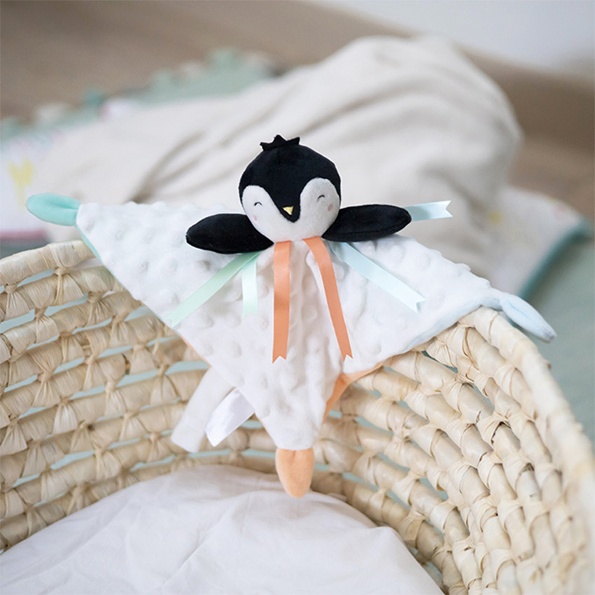 Doudou pingouin des émotions 