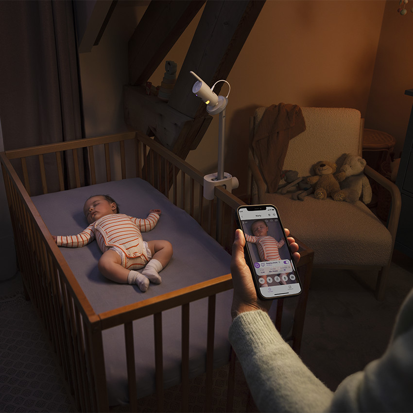 Babyphone vidéo Premium Connecté SCD971/26 
