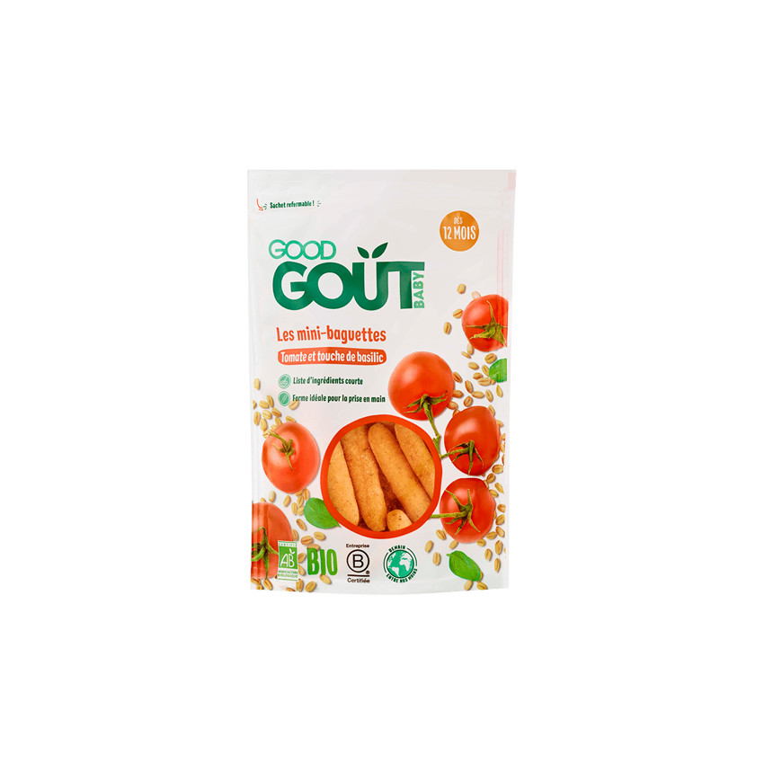 Mini baguettes à la tomate - 70g 