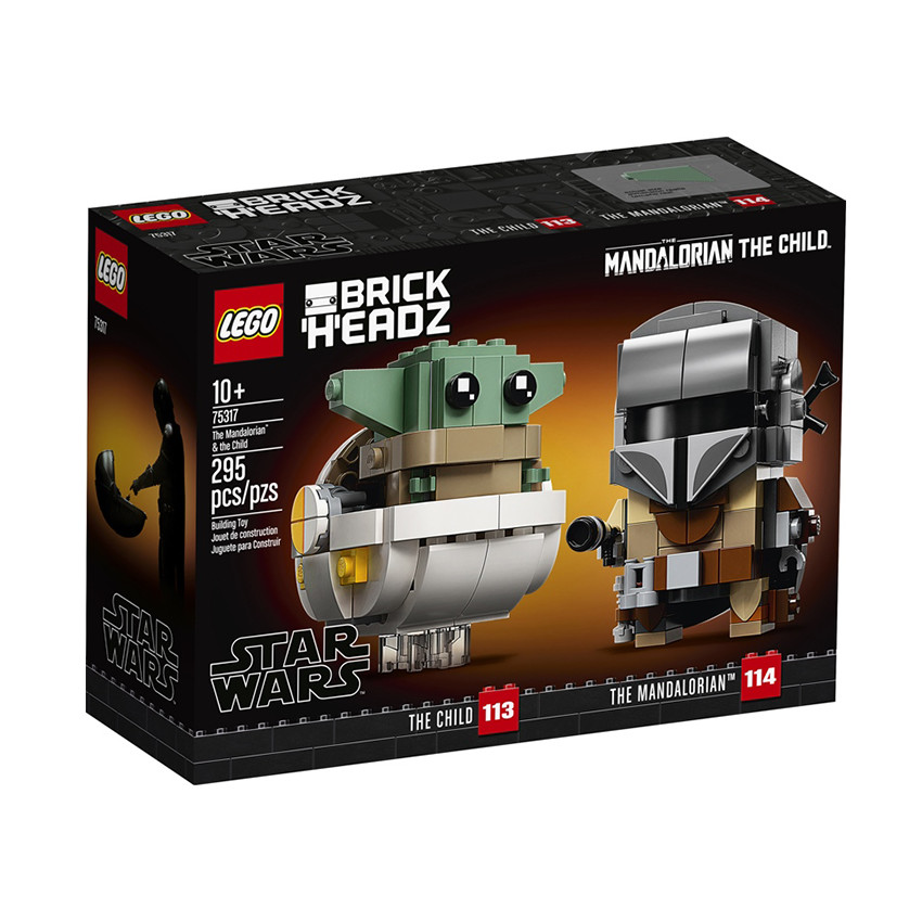 Le Mandolarien et l'Enfant - Lego Star Wars 