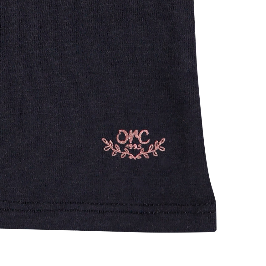 Lot de 2 sous-pulls unis à col roulé pour enfant fille 