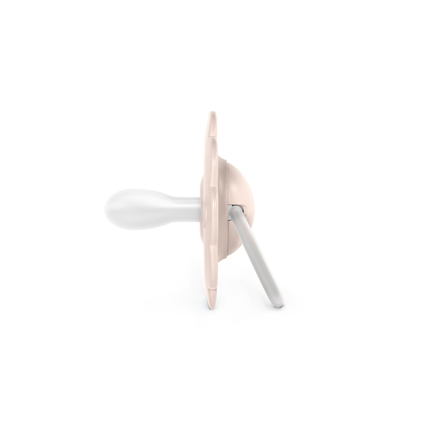 Sucette physiologique en silicone SX PRO Wonder 0-6 mois Rose clair 