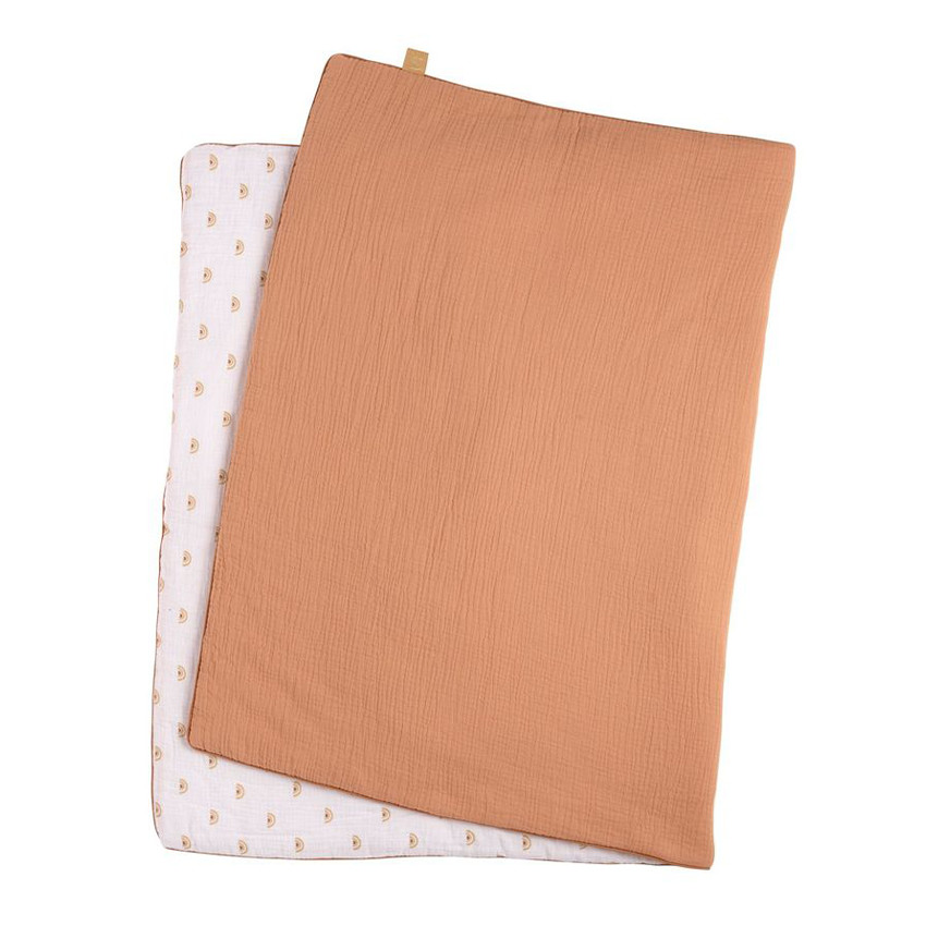 Couvre-lit réversible pour lit en 120 et 140 Sunlight 