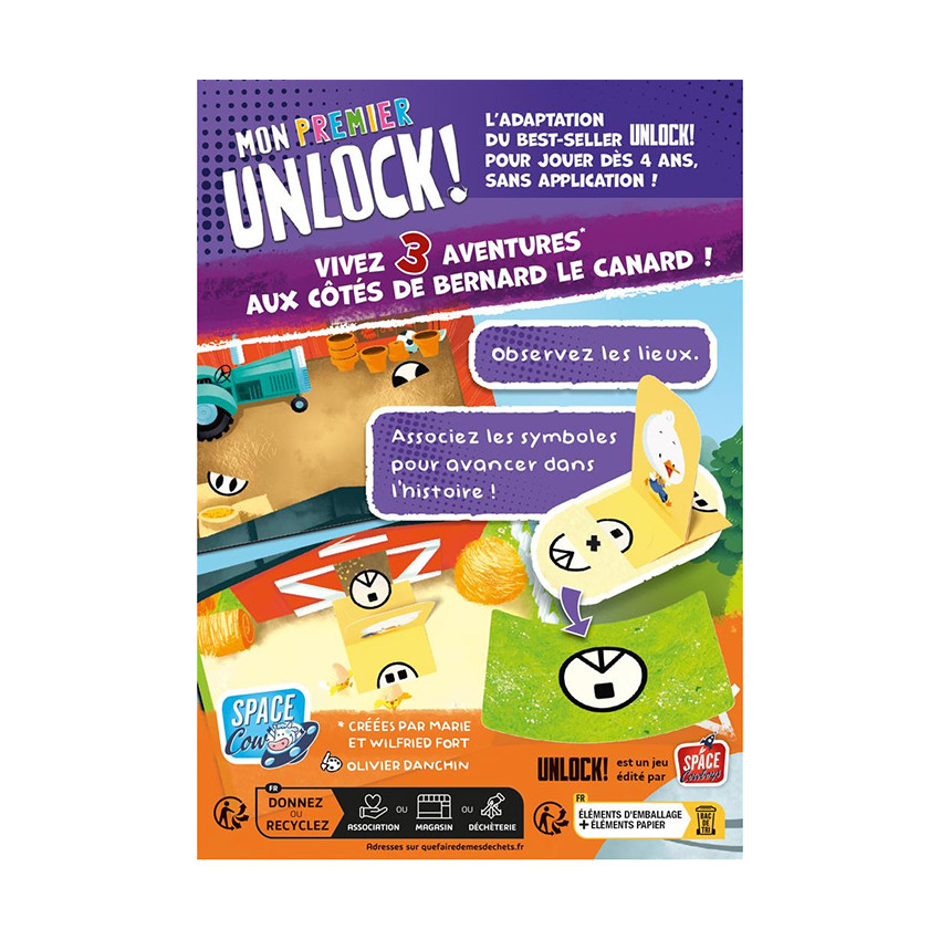 Jeu de société Unlock! Kids : Mon premier Unlock! 