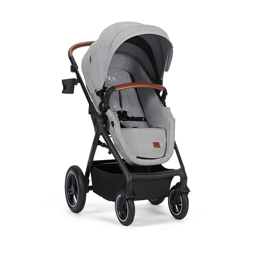 Poussette trio B-Tour 3 en 1 Mink Pro gris clair  