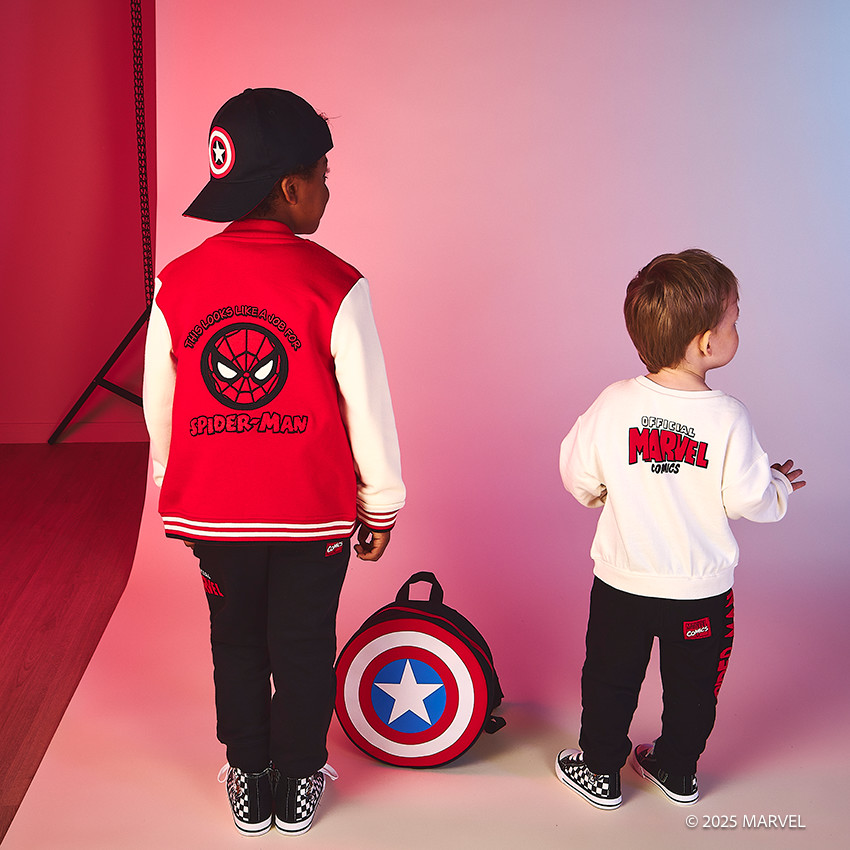 Veste teddy en molleton Spider-Man Marvel pour garçon 