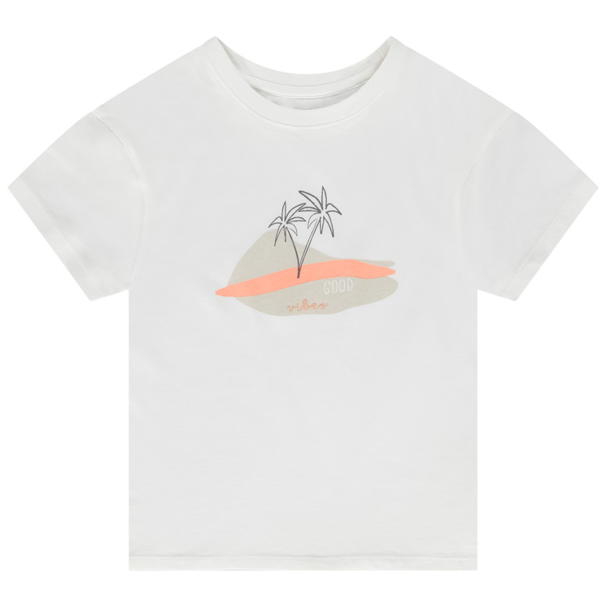 T-shirt manches courtes print désert pour garçon 