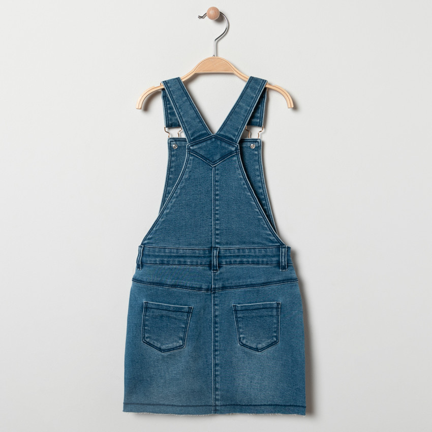 Robe salopette en jean Minnie Disney pour fille 