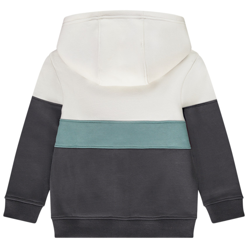 Gilet à capuche effet color block pour garçon 