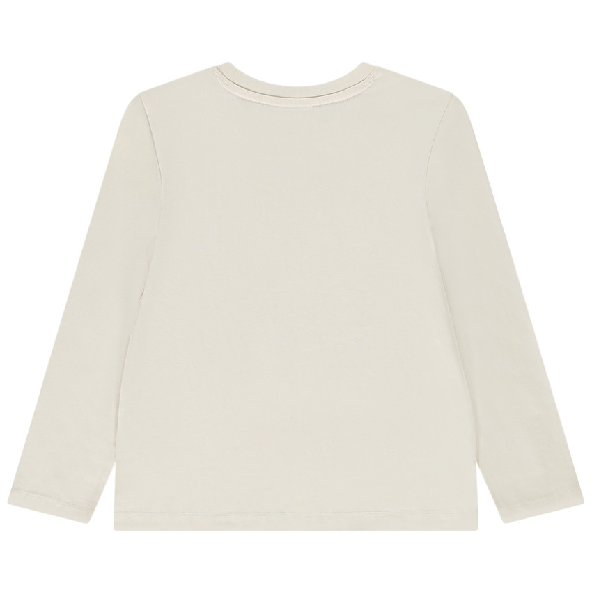 T-shirt manches longues en jersey print fantaisie pour enfant 