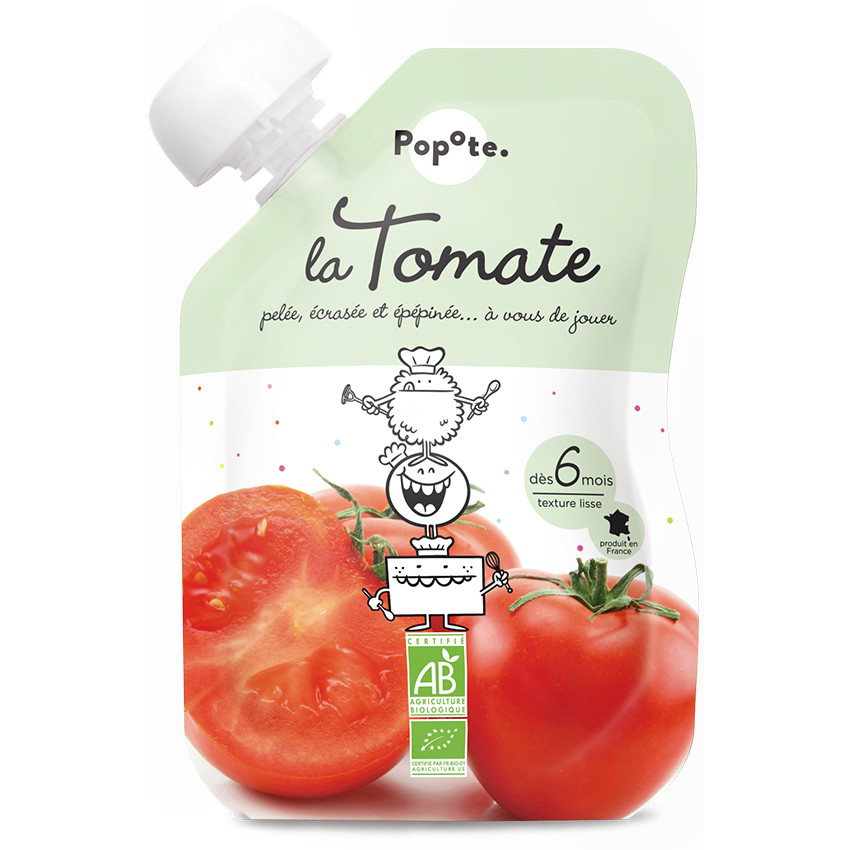Gourde à la tomate bio - 120g 