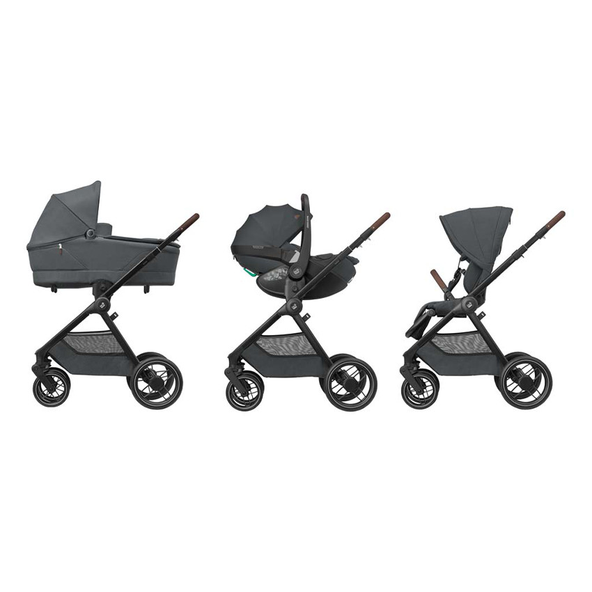 Poussette compacte Oxford twillic graphite 