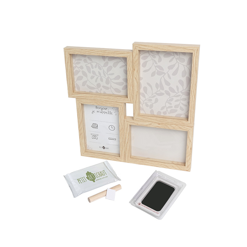 Pêle-mêle cadre Ivy Grey pour empreinte - Blanc (Petit Artichaut) - Image 1