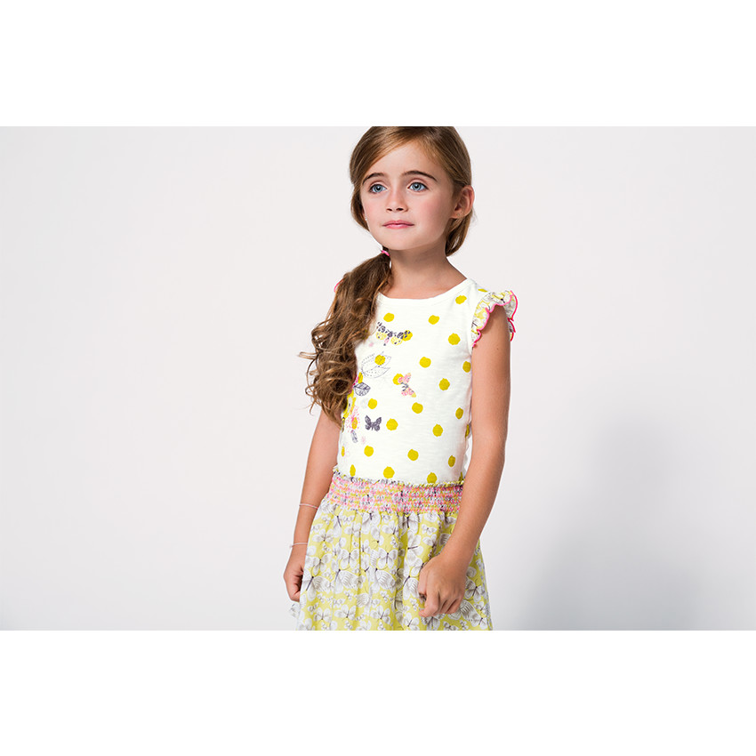 Robe effet 2 en 1 mix and match 